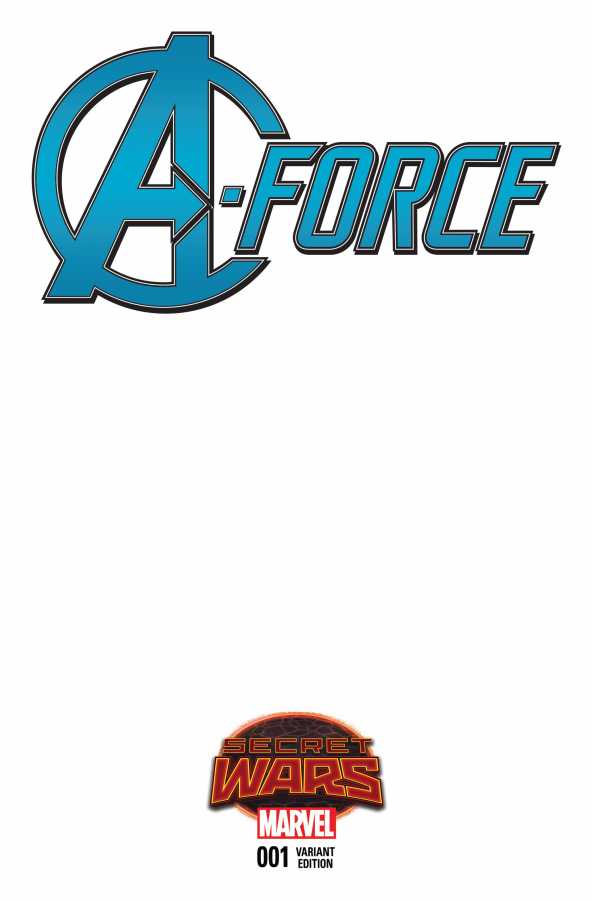 DC Comics - A-FORCE (2015) # 1 BLANK VARIANT