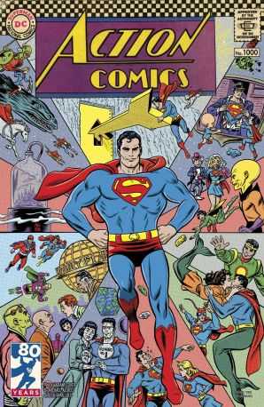 DC Comics - ACTION COMICS (2016) # 1000 1960S VARIANT