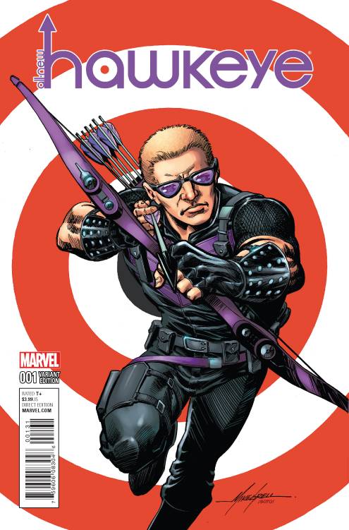 Marvel - ALL NEW HAWKEYE (2015 SECOND SERIES) # 1 1:25 GRELL CLASSIC VARIANT