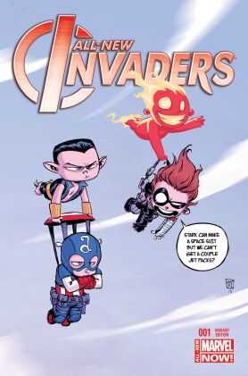 DC Comics - ALL NEW INVADERS # 1 YOUNG VARIANT
