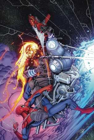 Marvel - AMAZING SPIDER-MAN (2018) # 5 COSMIC GHOST RIDER VARIANT