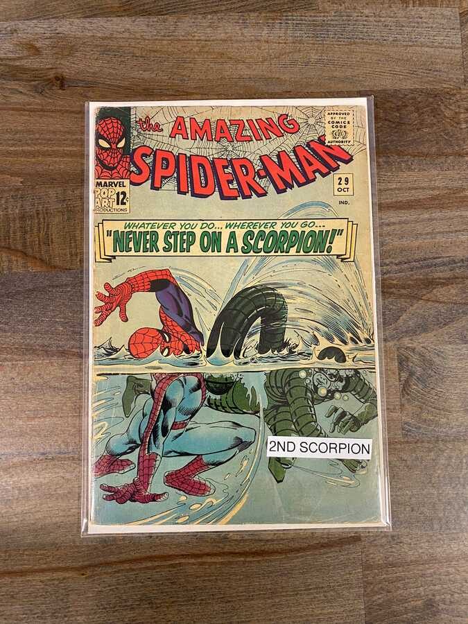 Marvel - AMAZING SPIDER-MAN # 29 ( 2ND APPEARANCE OF SCORPION)