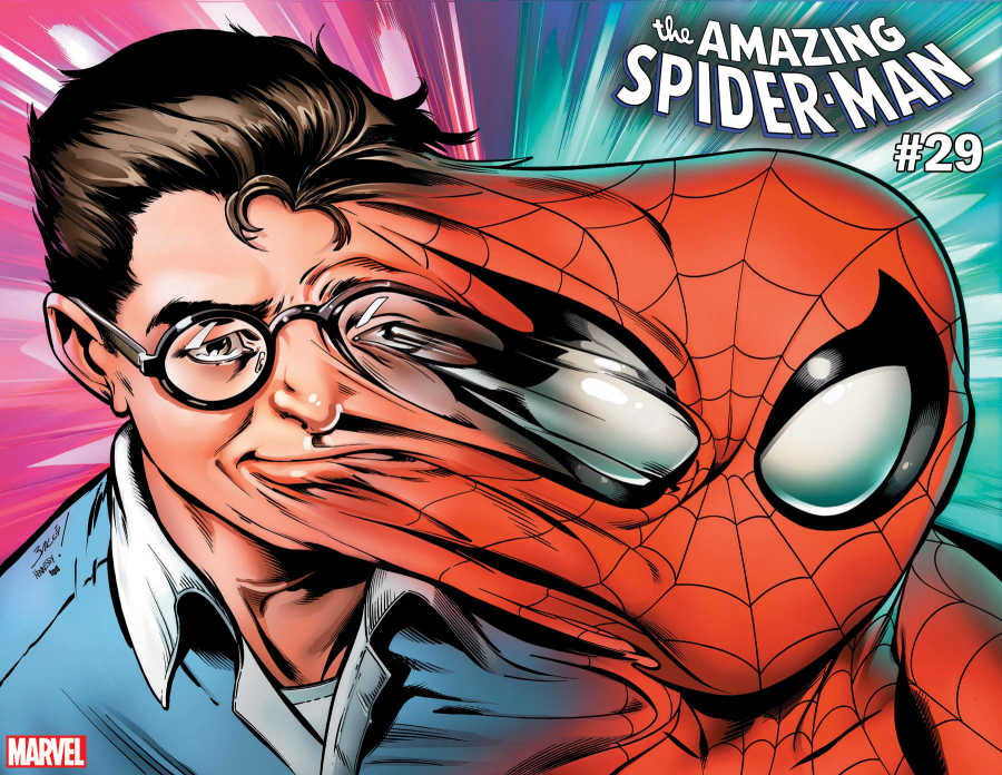 Marvel - AMAZING SPIDER-MAN (2018) # 29 BAGLEY IMMORTAL WRAPAROUND VARIANT