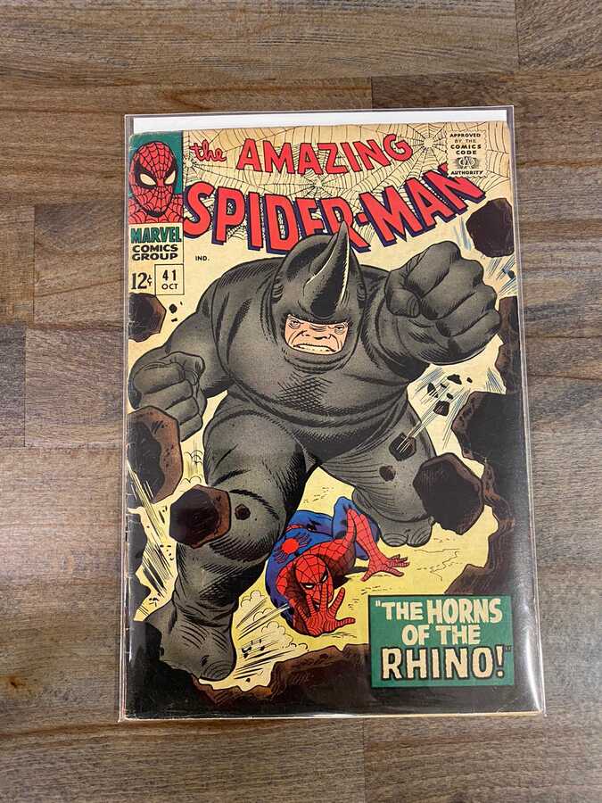 Marvel - AMAZING SPIDER-MAN # 41 ( 1ST APPEARANCE OF RHINO)