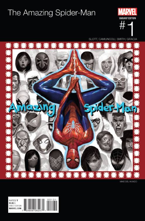 Marvel - AMAZING SPIDER-MAN (2015) # 1 DEL MUNDO HIP HOP VARIANT