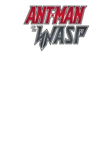 DC Comics - Ant-Man And The Wasp # 1 Blank Variant
