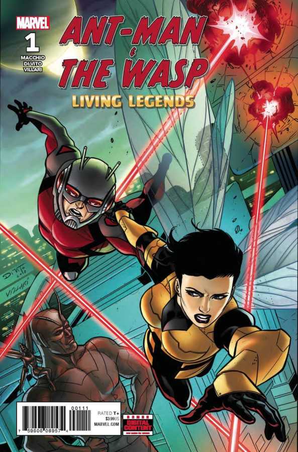 DC Comics - ANT-MAN AND THE WASP LIVING LEGENDS # 1