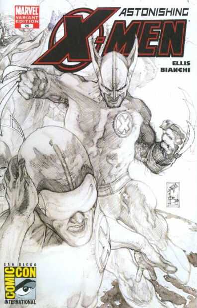 Marvel - ASTONISHING X-MEN (2004) # 25 SAN DIEGO CONVENTION EXCLUSIVE VARIANT