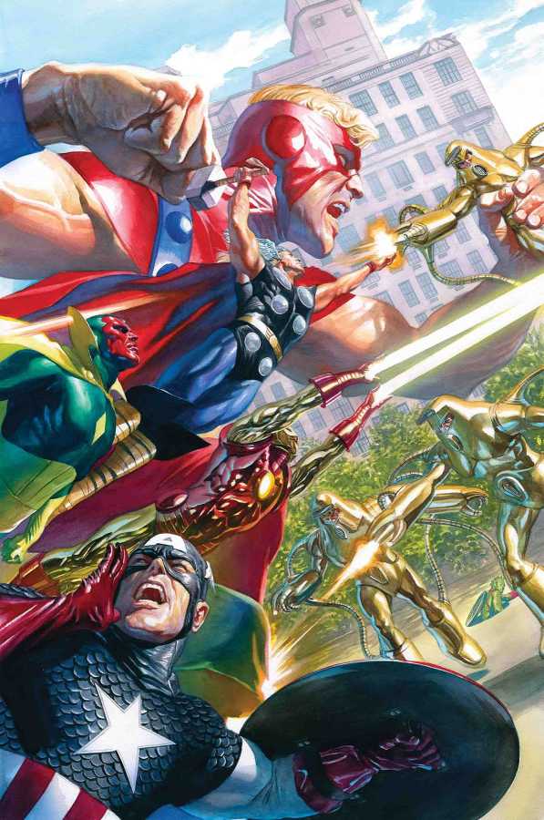 Marvel - AVENGERS (2018) # 18 ALEX ROSS MARVELS 25TH ANNIVERSARY TRIBUTE VARIANT
