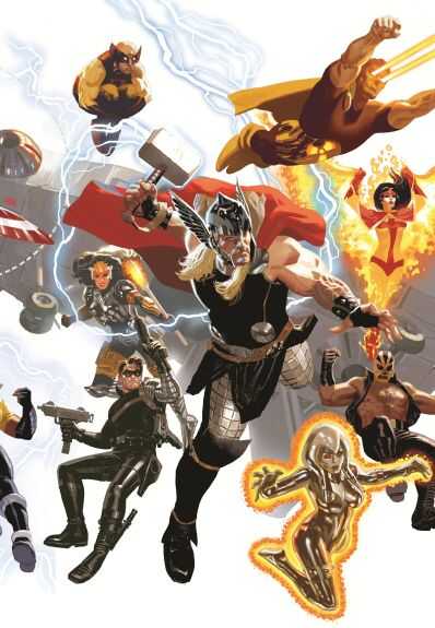 Marvel - AVENGERS (2013) # 16 ACUNA 50 YEARS OF AVENGERS VARIANT