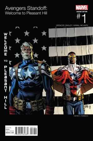 Marvel - AVENGERS STANDOFF WELCOME TO PLEASANT HILL # 1 ROBINSON HIP HOP VARIANT