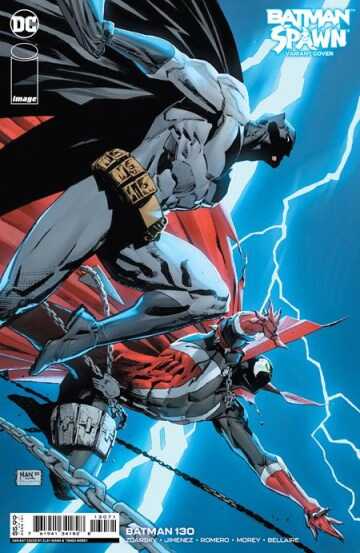 DC Comics - BATMAN (2016) # 130 COVER G CLAY MANN DC SPAWN CARD STOCK VARIANT
