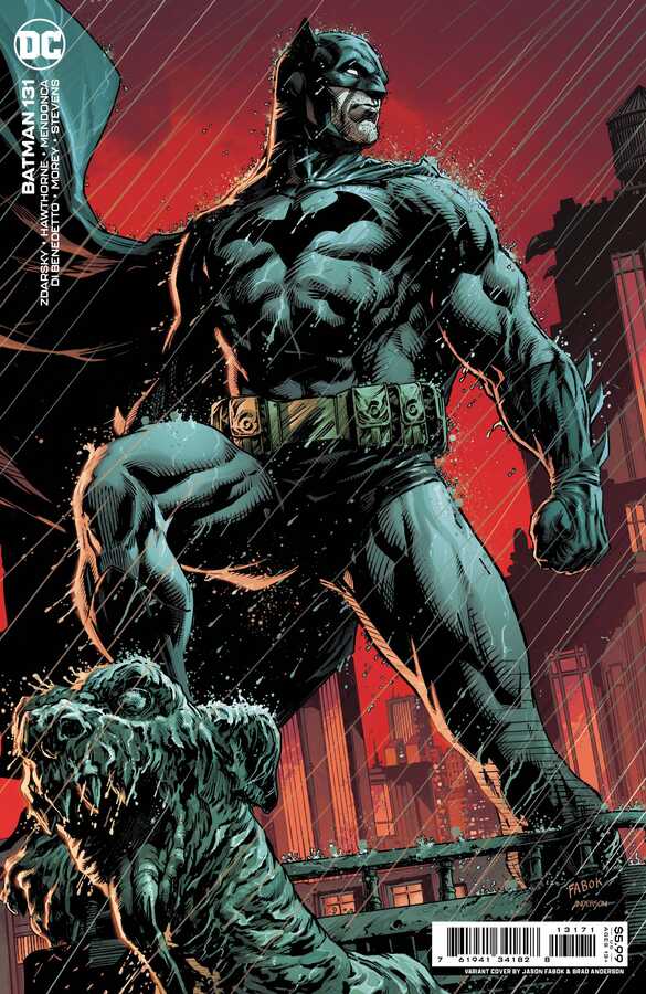 DC Comics - BATMAN (2016) # 131 COVER D JASON FABOK CARD STOCK VARIANT