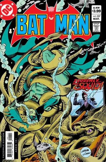 DC Comics - BATMAN # 357 FACSIMILE EDITION COVER A ED HANNIGAN & DICK GIORDANO