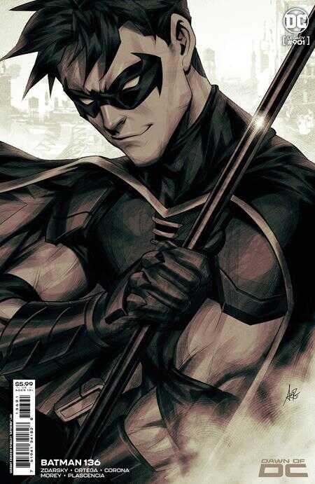 DC Comics - BATMAN (2016) # 136 COVER D STANLEY ARTGERM LAU CARD STOCK VARIANT