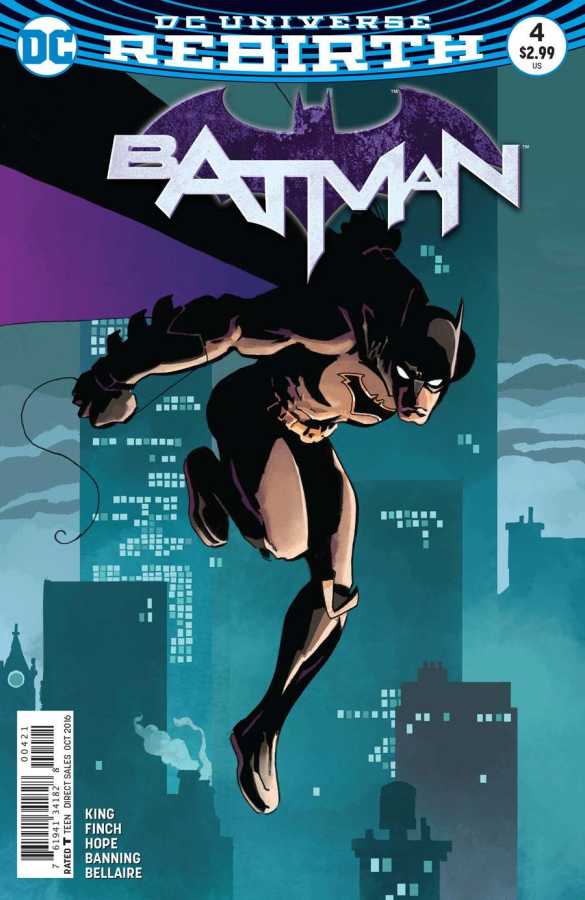DC Comics - BATMAN (2016) # 4 VARIANT