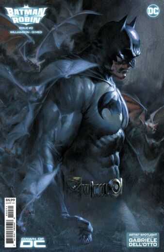 DC Comics - BATMAN AND ROBIN (2023) # 2 COVER D GABRIELE DELLOTTO ARTIST SPOTLIGHT CARD STOCK VARIANT