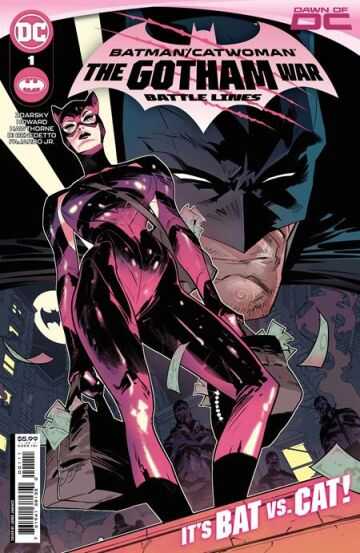 DC Comics - BATMAN CATWOMAN THE GOTHAM WAR BATTLE LINES # 1 (ONE SHOT) COVER A JORGE JIMENEZ