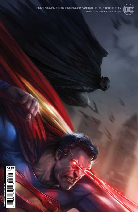 DC Comics - BATMAN SUPERMAN WORLDS FINEST # 5 CVR B MATTINA CARD STOCK VARIANT