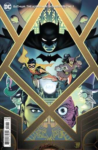 DC Comics - BATMAN THE AUDIO ADVENTURES SPECIAL # 1 (ONE SHOT) COVER B FRANCIS MANAPUL CARD STOCK VARIANT