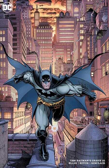 DC Comics - BATMANS GRAVE # 10 ARTHUR ADAMS CARD STOCK VARIANT