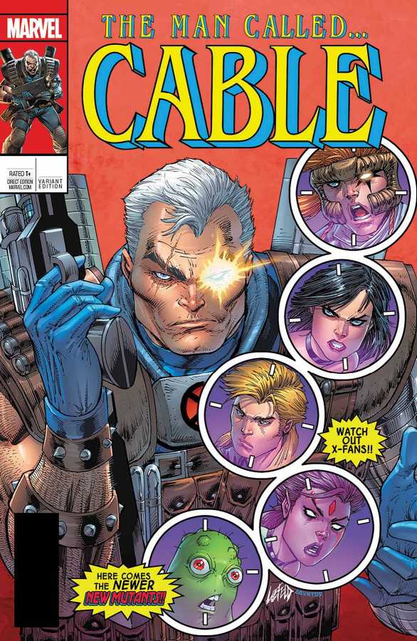 Marvel - Cable # 150 Liefeld Lenticular Homage Variant 