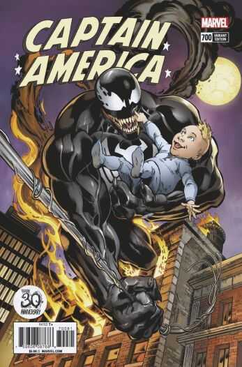 Marvel - CAPTAIN AMERICA # 700 VENOM 30TH ANNIVERSARY VARIANT