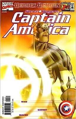 Marvel - CAPTAIN AMERICA (1998) # 1 SUNBURST VARIANT