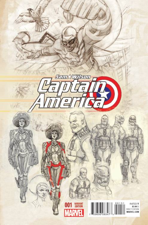 Marvel - Captain America Sam Wilson # 1 Acuna Variant