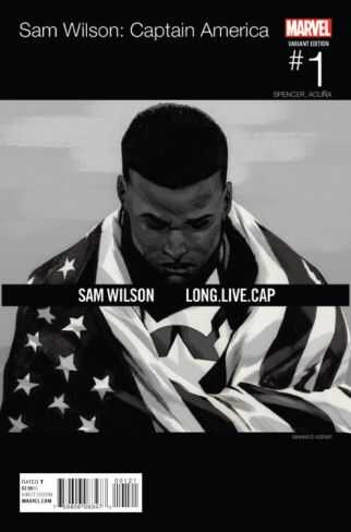 Marvel - CAPTAIN AMERICA SAM WILSON # 1 HIP HOP VARIANT