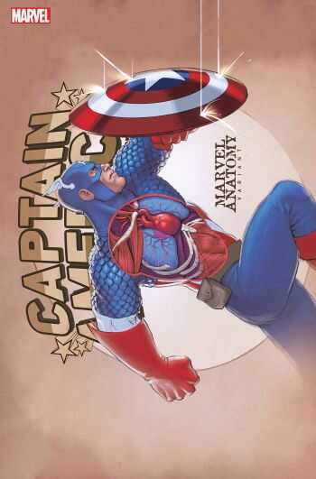 Marvel - CAPTAIN AMERICA SENTINEL OF LIBERTY # 9 MARVEL ANATOMY VARIANT
