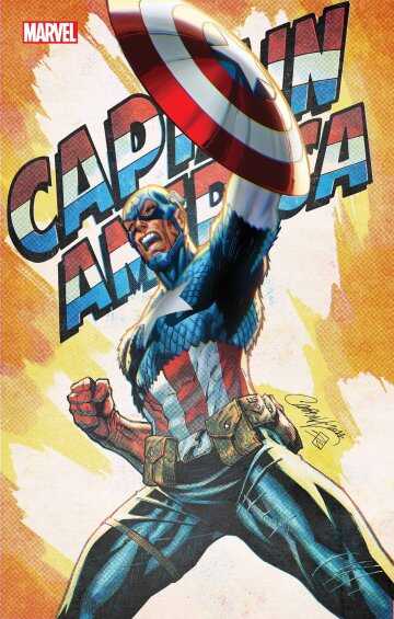 Marvel - CAPTAIN AMERICA SENTINEL OF LIBERTY # 7 J. SCOTT CAMPBELL ANNIVERSARY VARIANT