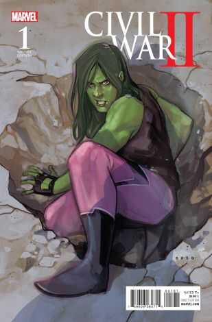 Marvel - CIVIL WAR II # 1 NOTO SHE-HULK VARIANT