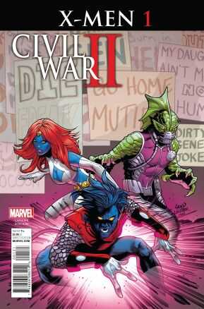 Marvel - CIVIL WAR II X-MEN # 1 (OF 4) LAND VARIANT