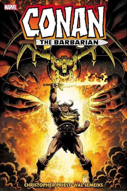 Marvel - CONAN THE BARBARIAN ORIGINAL MARVEL YEARS VOL 8 OMNIBUS HC ADAMS COVER