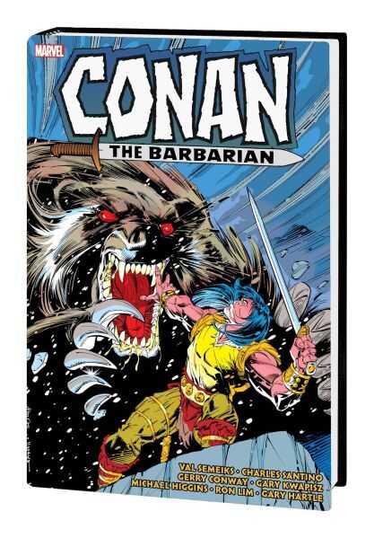 Marvel - CONAN THE BARBARIAN ORIGINAL MARVEL YEARS VOL 9 OMNIBUS HC LEE COVER
