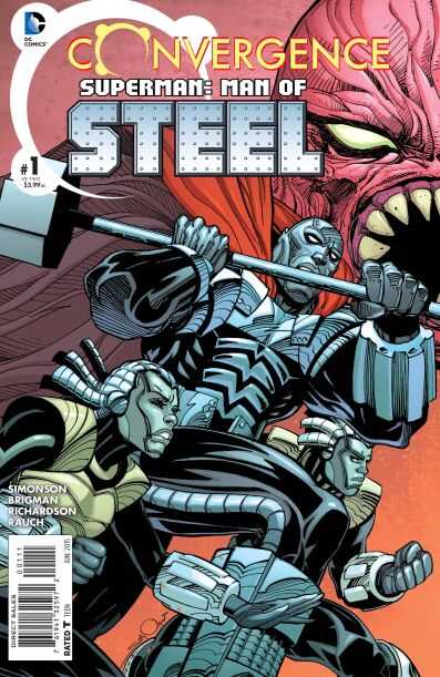 DC Comics - CONVERGENCE SUPERMAN MAN OF STEEL # 1-2 TAM SET