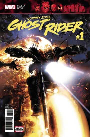 Marvel - DAMNATION JOHNNY BLAZE GHOST RIDER # 1
