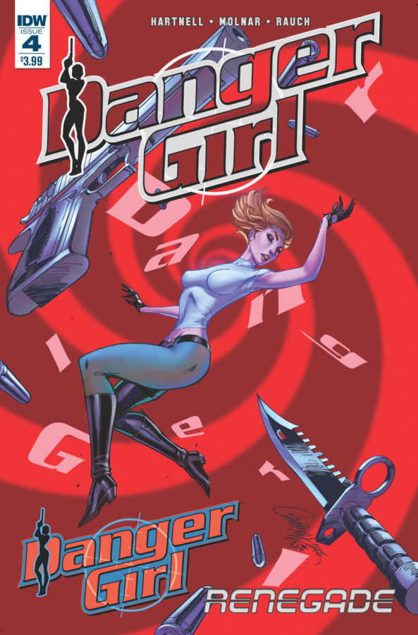 IDW - Danger Girl # 4 J. Scott Campbell Cover