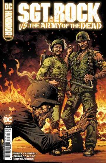 DC Comics - DC HORROR PRESENTS SGT ROCK VS THE ARMY OF THE DEAD # 3 (OF 6) COVER A GARY FRANK