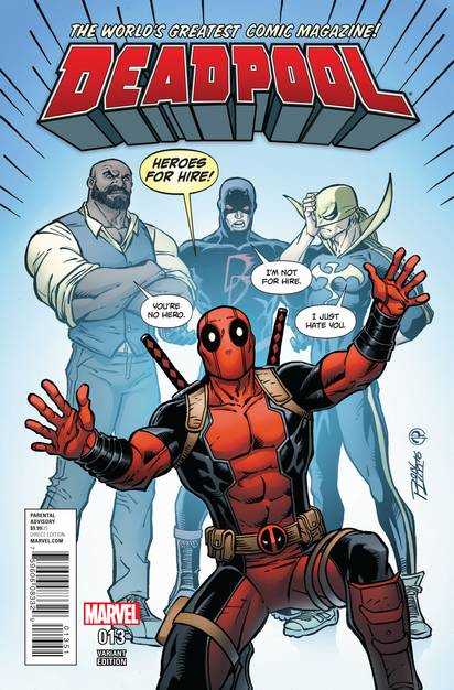Marvel - Deadpool # 13 Lim Variant