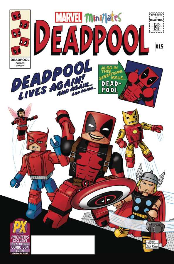 Marvel - Deadpool # 15 SDCC 2016 Minimates Variant