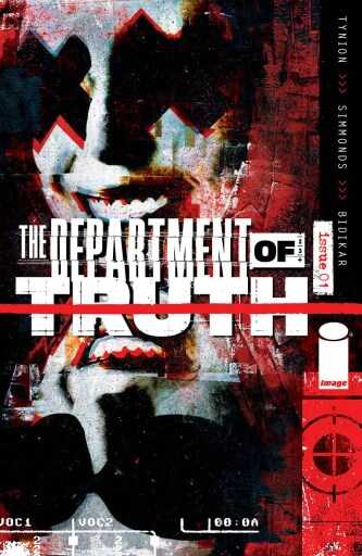 Image Comics - DEPARTMENT OF TRUTH # 1 SIXTH PRINTING REPLACEMENT VARIANT