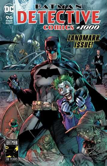 DC Comics - DF DETECTIVE COMICS # 1000 TOM KING SIGNED