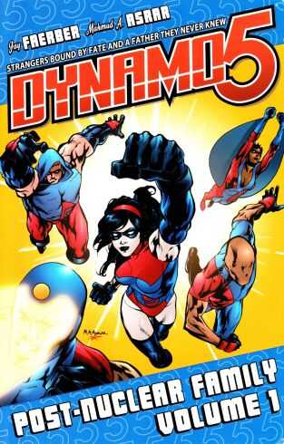 DC Comics - DYNAMO 5 VOL 1-2-3-4 SET (VOL 2 AND 3 SIGNED BY MAHMUD ASRAR - SECOND HAND)