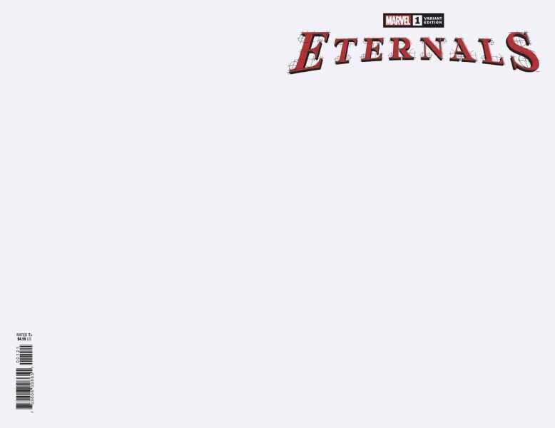 Marvel - Eternals # 1 Blank Variant