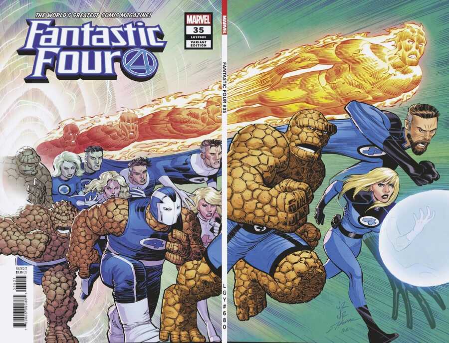 Marvel - FANTASTIC FOUR (2018) # 35 JRJR VARIANT