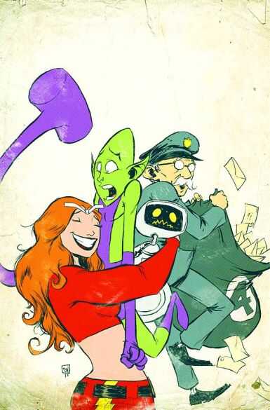 Marvel - FF (2011) # 12 SKOTTIE YOUNG 50 YEARS OF FANTASTIC FOUR VARIANT