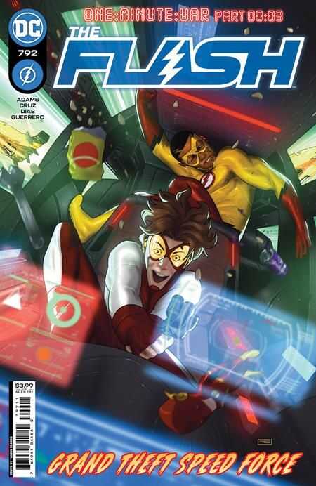 DC Comics - FLASH # 792 COVER A TAURIN CLARKE (ONE-MINUTE WAR)