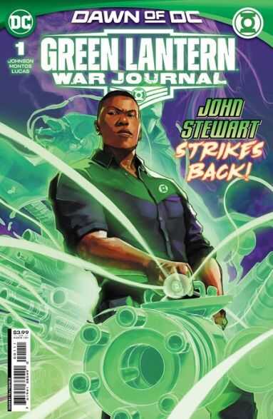 DC Comics - GREEN LANTERN WAR JOURNAL # 1 COVER A TAJ TENFOLD